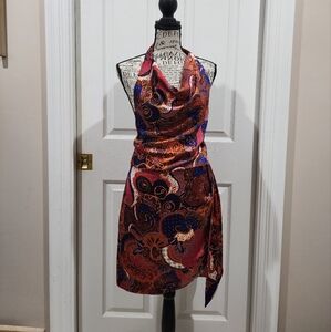 House of Harlow 1960 Multicolor Backless Dress